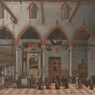 Vittore Carpaccio, Apparizione dei Crocifissi del Monte Ararat. Gallerie dell'Accademia, Venezia