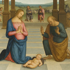 L'Adorazione dei pastori di Perugino