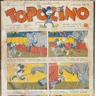 TOPOLINO – A.1 n. 1 (31 dicembre 1932), Biblioteca Marucelliana, Firenze.