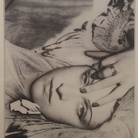 Man Ray, Portrait de Dora Maar - Solarisation, 1936. Collezione J-P. Godeaut, Parigi