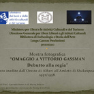 Omaggio a  Vittorio Gassman. Debutto alla regia. Foto inedite dall’Oreste di Alfieri all’Amleto di Shakespeare 1952/1958