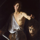 Michelangelo Merisi da Caravaggio, Davide con la testa di Golia, 1609-1610, Olo su tela, 100 x 125 cm, Roma, Galleria Borghese