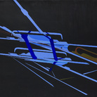 Titina Maselli, Nodo nel cielo, 1972, Acrilico su tela, 149 x 123 cm, Galleria Massimo Minini di Brescia | Courtesy of Galleria Massimo Minini, Brescia | Foto: Gilberti Petrò