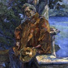 Umberto Boccioni, Ritratto del Maestro Busoni, 1916, Olio su tela, cm 176 x 121, Galleria Nazionale d'arte moderna e contemporanea, Roma 