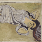 Henri Matisse, Lorette con tazza di caffè, 1917. Olio su tela, 91x148 cm. Collection Centre Pompidou, Paris Musée national d’art moderne - Centre de création industrielle. Photo : © Centre Pompidou, MNAM- CCI/Philippe Migeat/Dist. RMN-GP © Succession H. Matisse by SIAE 2015