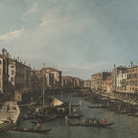 Giovanni Antonio Canal detto Canaletto (Venezia 1697 - 1768), Veduta di Venezia dal Canal Grande verso Ca’ Foscari, Circa 1735-1741 Olio su tela, 69 × 94 cm, Inv. 1037, Roma, Gallerie Nazionali di Arte Antica | © Gallerie Nazionali di Arte Antica, Roma (MiC) - Bibliotheca Hertziana, Istituto Max Planck per la storia dell'arte / Enrico Fontolan