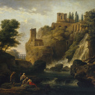 Claude-Joseph Vernet, Cascate a Tivoli, 1747, Olio su tela, 100 х 135,5 cm, Museo Statale Ermitage | 