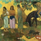 Paul Gauguin, Rupe Rupe - Raccolta di frutta, 1899, Olio su tela, 124 x 83 cm, Museo dell'Ermitage, San Pietroburgo