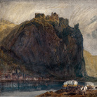 Joseph Mallord William Turner, Hammerstein sotto Andernach, 1817. Acquarello, cm 19,5 x 32. Johannesburg Art Gallery, Johannesburg