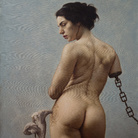 Roberto Ferri, SCHIAVA DELLA LUCE, 2017, Olio su tela, 80 x 110 cm | Courtesy of Roberto Ferri e Fondazione Stelline