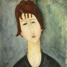 Amedeo Modigliani, Una donna, 1917 - 1920. Olio su tela, 60,3 × 46,4 cm. Detroit Institute of Arts, City of Detroit Purchase