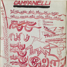 Fortunato Depero, Campanelli (tavola onomalinguistica). Inchiostro su carta, cm 46x36. © Mart