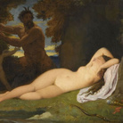 Jean Auguste Dominique Ingres, Giove e Antiope, 1851, Olio su tela, 43.5 x 32.5 cm, Musée d'Orsay, Paris