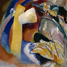 Wassily Kandinsky, Studio per dipinto con forma bianca, 1913. Olio su tela, 99,7 x 88,3 cm. Detroit Institute of Arts, Gift of Mrs. Ferdinand Moeller