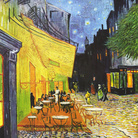 Vincent van Gogh, Terrazza del caffè la sera, Place du Forum, Arles,  1888, Olio su tela, 65.5 x 81 cm, Otterlo, Kröller-Müller Museum