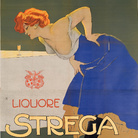 Marcello Dudovich, Liquore Strega, 1906, 144 x 204 cm | Courtesy of Galleri L'IMAGE, Alassio (SV)