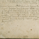 Nascita di Leonardo da Vinci, 15 aprile 1452, registro cartaceo, Notarile antecosimiano, Archivio di Stato di Firenze
