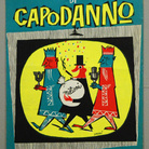 Igino Lardani, detto Gigi Lardani, Lotteria di Capodanno Canzonissima, Locandina pubblicitaria, Cartoncino/cromolitografia, 20 x 34.3 cm, Stampatore Affissi Picchi, Roma 1959, Polo Museale del Veneto - Museo Nazionale Collezione Salce | Courtesy of Fondazione Benetton Studi Ricerche Treviso