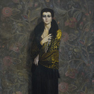 Cesare Sofianopulo, Ritratto di Luciana Valmarin, 1927, Olio su tela, 195 × 130 cm, Collezione privata