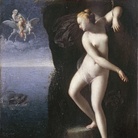 Carlo Saraceni, Andromeda incatenata liberata da Perseo, 1600-1605 circa. Olio su tavola, cm 26,5x22,5. Digione, Musèe des beaux Arts