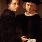 Jacopo Carrucci, detto Pontormo, Ritratto di due amici, 1521-1524 ca, olio su tavola, cm 88,2x68