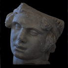 Testa di Donna Galata. Roma, Museo Palatino, inv. 4283. Alt. 0,23 m. Marmo bianco. Età augustea.