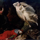 Nicola Monti (Pistoia, 1780 - Cortona, 1864), Francesca da Rimini nell'Inferno dantesco, 1810, olio su tela, 168 x 121 cm cm Firenze, Gallerie degli Uffizi