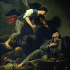 Carlo Saraceni, Estasi di San Francesco. Olio su tela, cm 182 x 115. Venezia, Chiesa del Redentore