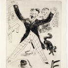 Marc Chagall, Nozdriòv, da Le anime morte, mm 288 x 231