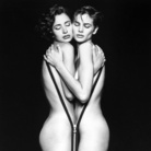 Piero Gemelli, Together, 1990, Stampa ai sali di argento da film negativo bn 6x6, 30 x 40 cm, Collezione privata
