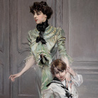 Giovanni Boldini, Ritratto della signora Hugo e suo figlio, 1898, Collezione privata | Courtesy of Massimo Vecchia