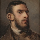 Camille Pissarro, Autoportrait, 1852- 1854, olio su tela, 31 x 28,5 cm. National Gallery of Denmark, Copenaghen