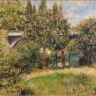 Pierre-Auguste Renoir, Ponte ferroviario a Chatou, anche detto I castagni rosa, 1881