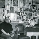 Francesco Messina nel suo studio di Brera all’inizio degli anni ’70. Fotografia di Tullio Farabola