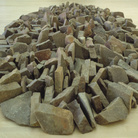 Richard Long, Trento Ellipse, 2000 porfido,  304 x 34 x 680 cm diametro