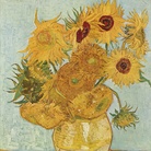 Vincent Van Gogh, Vaso con dodici girasoli, 72 x 91 cm, Olio su tela, Monaco di Baviera, Neue Pinakothek