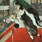 Marc Chagall, Il compleanno, 1915, Olio su cartone, The Museum of Modern Art, New York, Acquired through the Lillie P. Bliss Bequest, 1949 | © 2014, Digital image, The Museum of Modern Art, New York/Scala, Firenze © Chagall ® by SIAE 2014