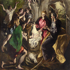 El Greco, Adorazione dei pastori, 1605 circa, Olio su tela, 141 × 111 cm, Museo Colegio del Patriarca | © Real Colegio Seminario de Corpus Christi / Mateo Gamón