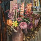 Vanessa Bell, Fiori, 1932. Olio su tela, cm 105 x 84,7. Johannesburg Art Gallery, Johannesburg