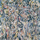 Jackson Pollock, Earth Worms, 1946. Olio su tela, Tel Aviv Museum of Art Collection, dono di Peggy Guggenheim, Venezia attraverso l’American-Israel Cultural Foundation, 1954 © Jackson Pollock, by SIAE 2014