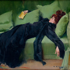 Ramón Casas, Dopo il ballo, 1899. Olio su tela, cm 46,5 x 56. Museu de Montserrat. Dono di Josep Sala Ardiz