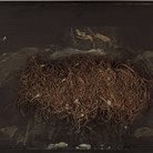 Antoni Tàpies, Homenatge a Wagner, 1969, Tecnica mista su cartone ondulato, MACBA Collection. MACBA Consortium. Long term loan of Fundació Joan Brossa, Barcelona