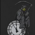 Banksy, Chalk reaper, 2005, 40 x 65 cm | Photo © Dario Lasagni