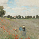 Claude Monet (1840 - 1926), Campo di papaveri, 1873, Olio su tela, 50 x 65 cm, Parigi, Collection Musée d'Orsay