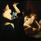 Candlelight Master, Psiche scopre Amore, olio su tela XVII secolo. Pinacoteca Civica, Teramo