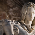 Pietà di Michelangelo (Particolare), Basilica di San Pietro a Roma, Immagine tratta dal film 