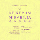 De Rerum Mirabilia  母なる自然