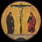 Polittico Griffoni, 1472-1473 circa, Francesco del Cossa, Crocifissione, Tempera su tavola, Washington, National Gallery of Art