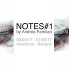 Andrea Familari // Notes#1