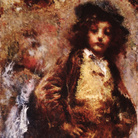 Tranquillo Cremona, Povero ma superbo, 1878, Olio su tela, 87.7 x 67.2 cm, Genova, Raccolta Frugone